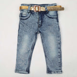 Girls Denim Pant - Blue, Girls Pants & Capri, Chase Value, Chase Value