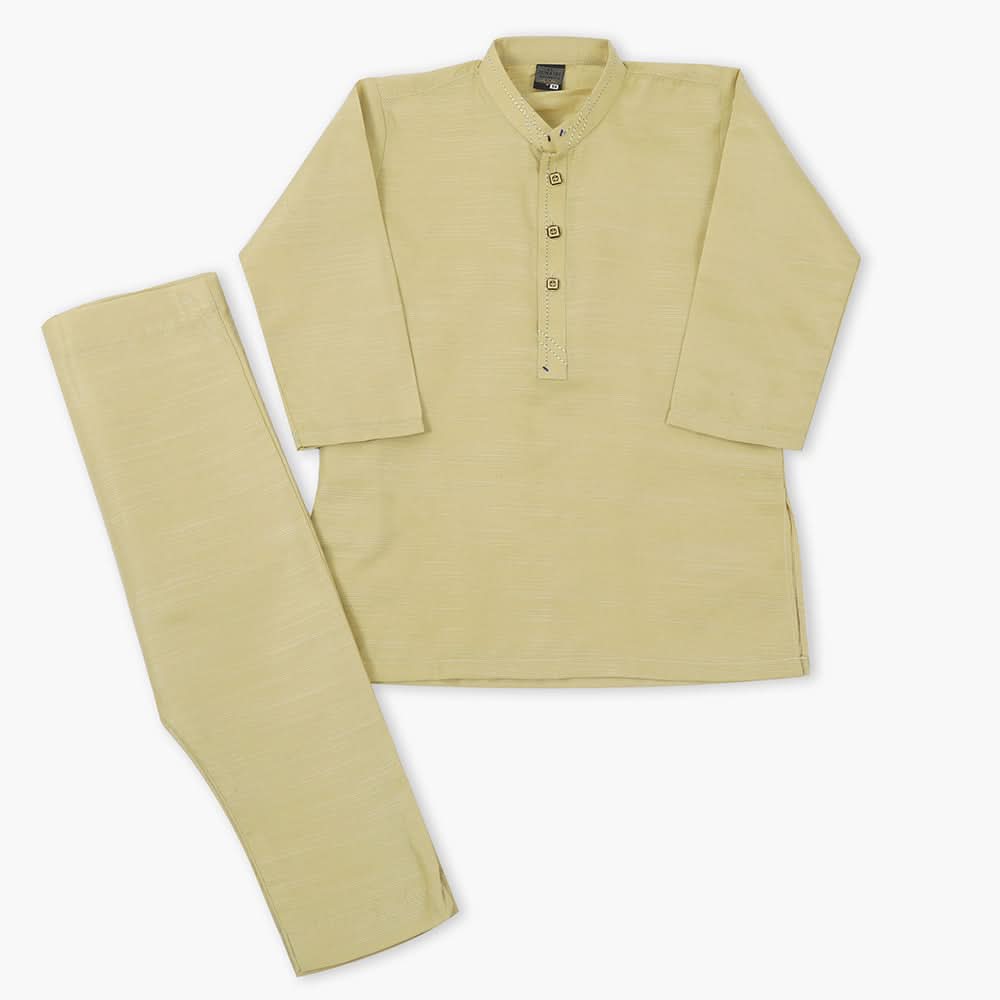 Boys Shalwar Suit With Waistcoat - Light Green, Boys Shalwar Kameez, Chase Value, Chase Value