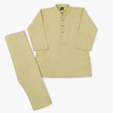 Boys Shalwar Suit With Waistcoat - Light Green, Boys Shalwar Kameez, Chase Value, Chase Value