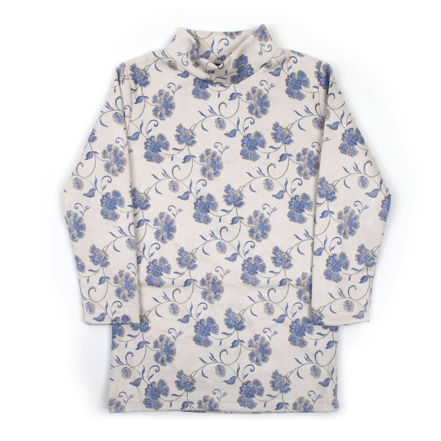 Girls Full Sleeves Frock - Blue, Girls Frocks, Chase Value, Chase Value