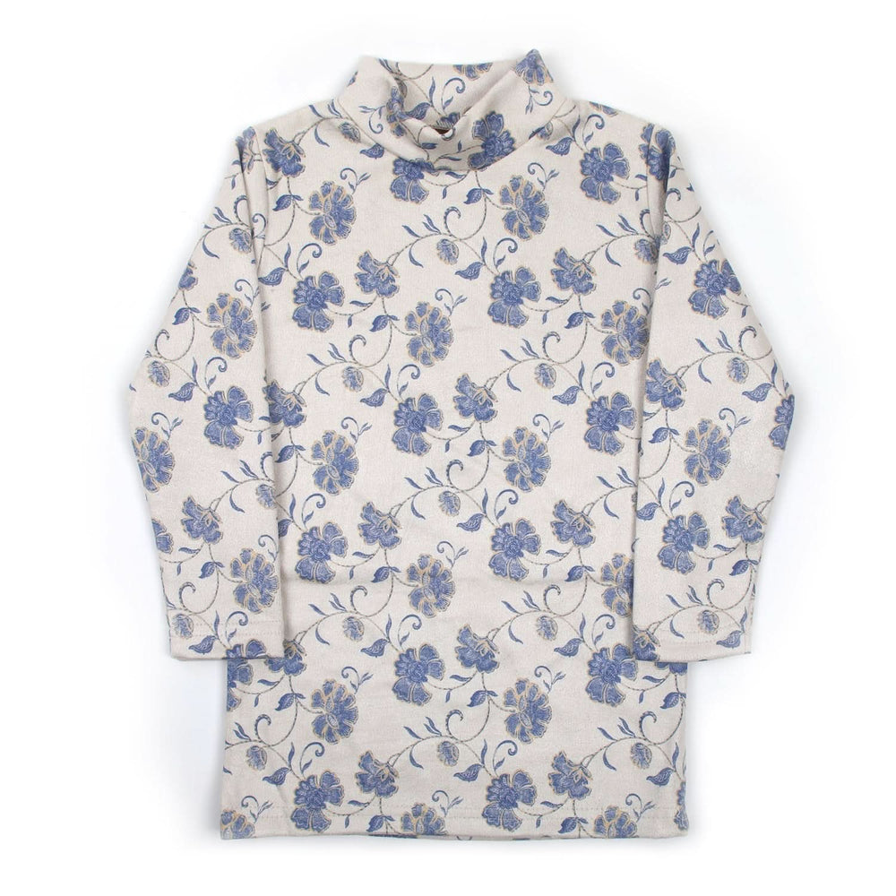 Girls Full Sleeves Frock - Blue, Girls Frocks, Chase Value, Chase Value