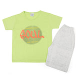 Boys Half Sleeves Short Suit - Green, Boys Sets & Suits, Chase Value, Chase Value