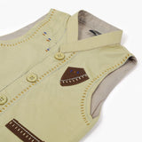 Boys Shalwar Suit With Waistcoat - Light Green, Boys Shalwar Kameez, Chase Value, Chase Value