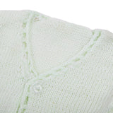 Newborn Girls Sweater - Light Green, Newborn Girls Winterwear, Chase Value, Chase Value