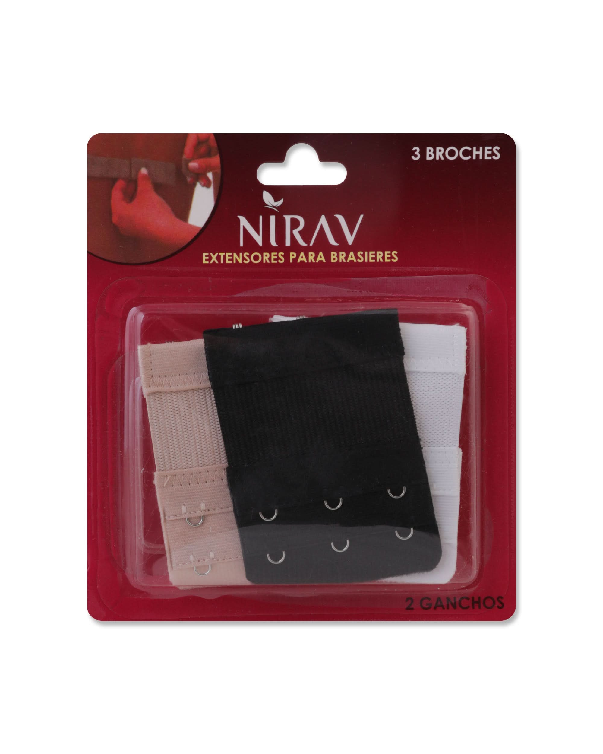 Bra 3 Hook Extension 3Pcs, Women Steps & Extenstion Hook, Chase Value, Chase Value