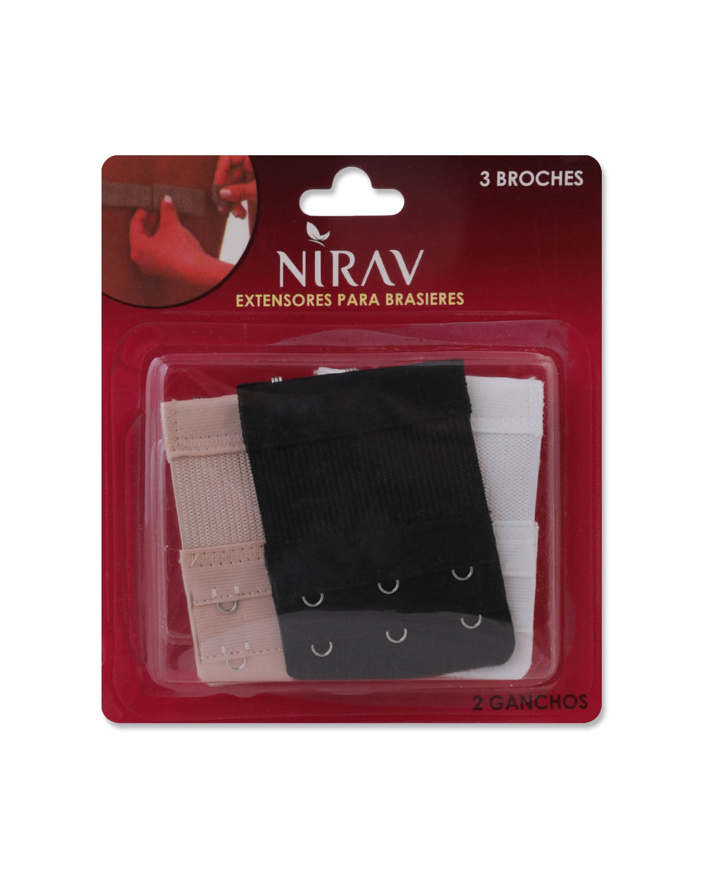 Bra 3 Hook Extension 3Pcs, Women Steps & Extenstion Hook, Chase Value, Chase Value