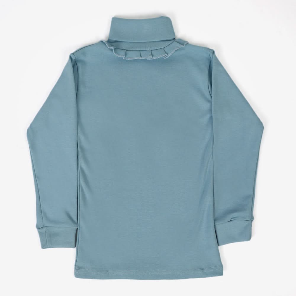 Girls High Neck - Sky Blue, Girls High Neck, Chase Value, Chase Value