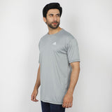 Men's Half Sleeves T-Shirt - Grey, Men's T-Shirts & Polos, Chase Value, Chase Value