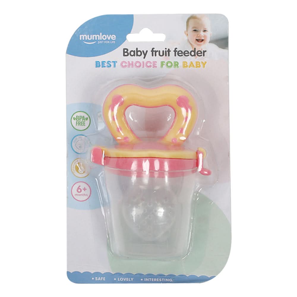 Mum Love Fruit Filter Play Nipple - Pink, Feeding Supplies, Chase Value, Chase Value