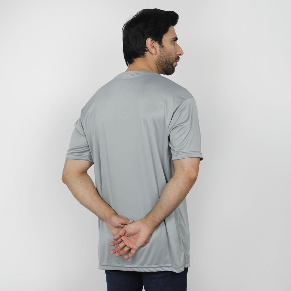 Men's Half Sleeves T-Shirt - Grey, Men's T-Shirts & Polos, Chase Value, Chase Value