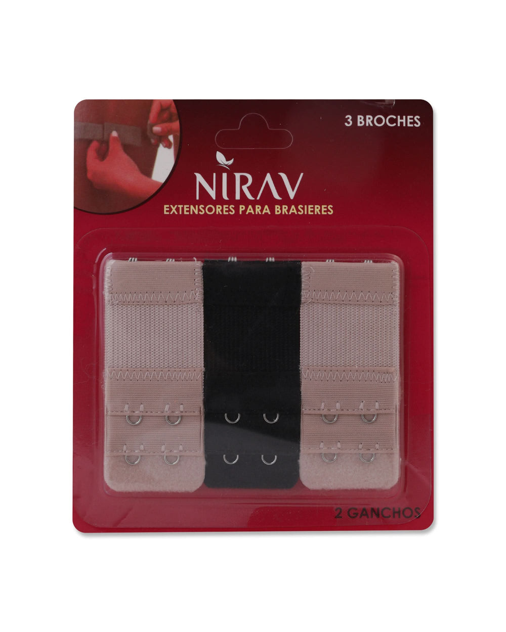 Bra 2 Hook Extension 3Pcs, Women Steps & Extenstion Hook, Chase Value, Chase Value