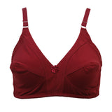 Women's Plain Bra - Maroon, Women Bras, Chase Value, Chase Value