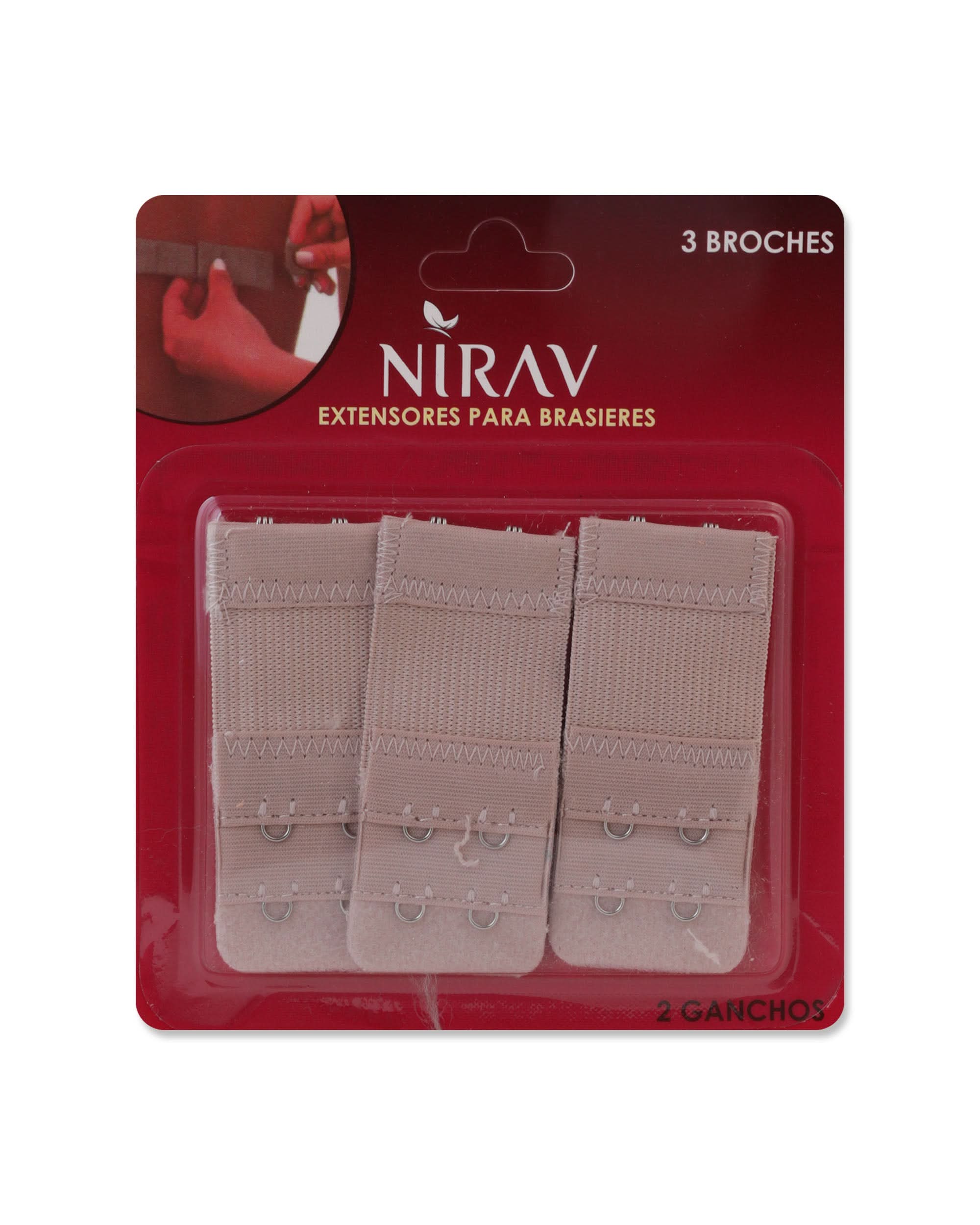 Bra 2 Hook Extension 3Pcs, Women Steps & Extenstion Hook, Chase Value, Chase Value