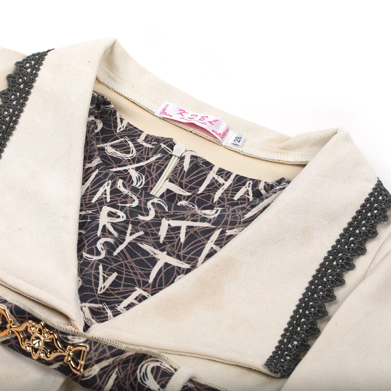 Girls Full Sleeves Frock - Grey, Girls Frocks, Chase Value, Chase Value