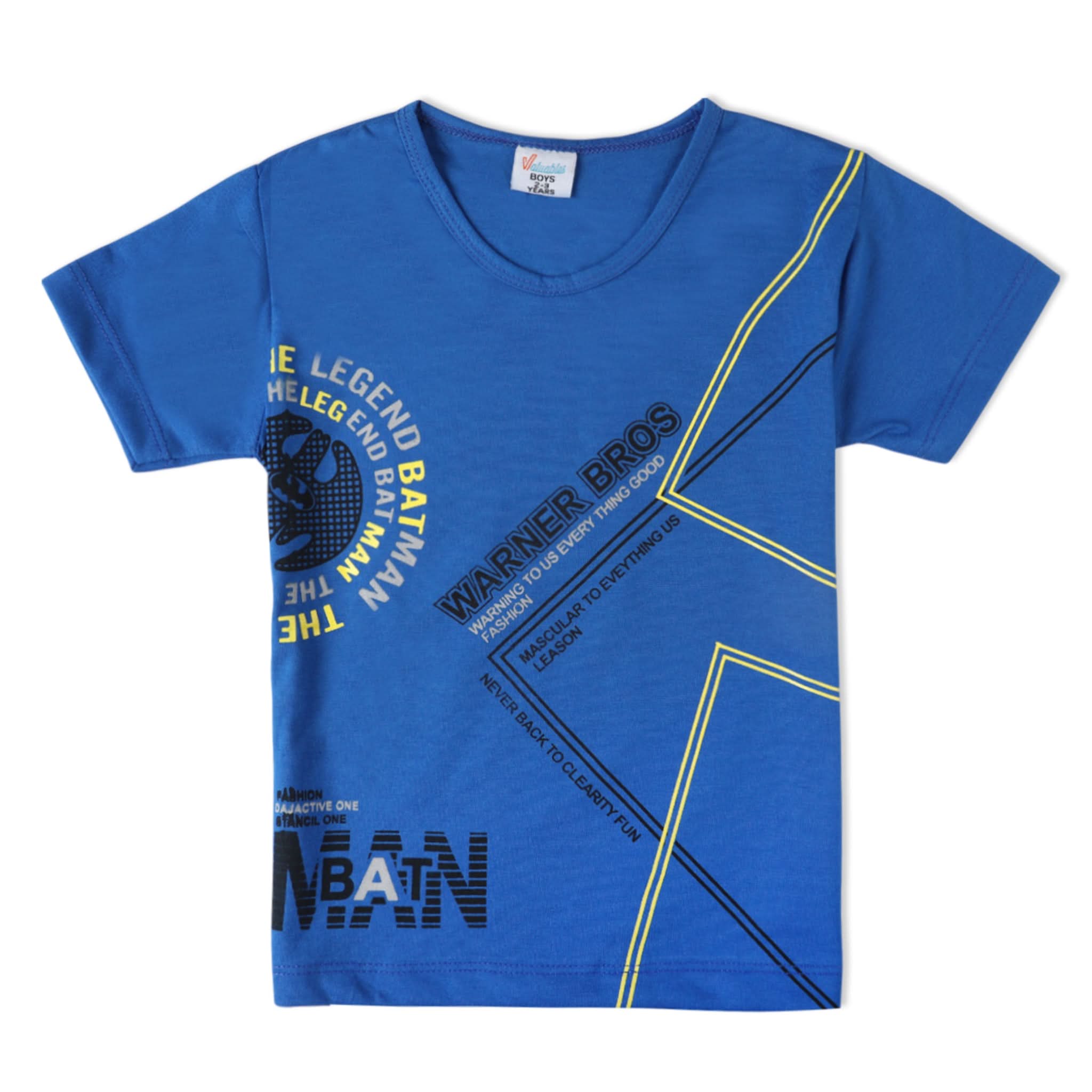 Valuable Boys Half Sleeves Suit - Royal Blue, Boys Sets & Suits, Chase Value, Chase Value