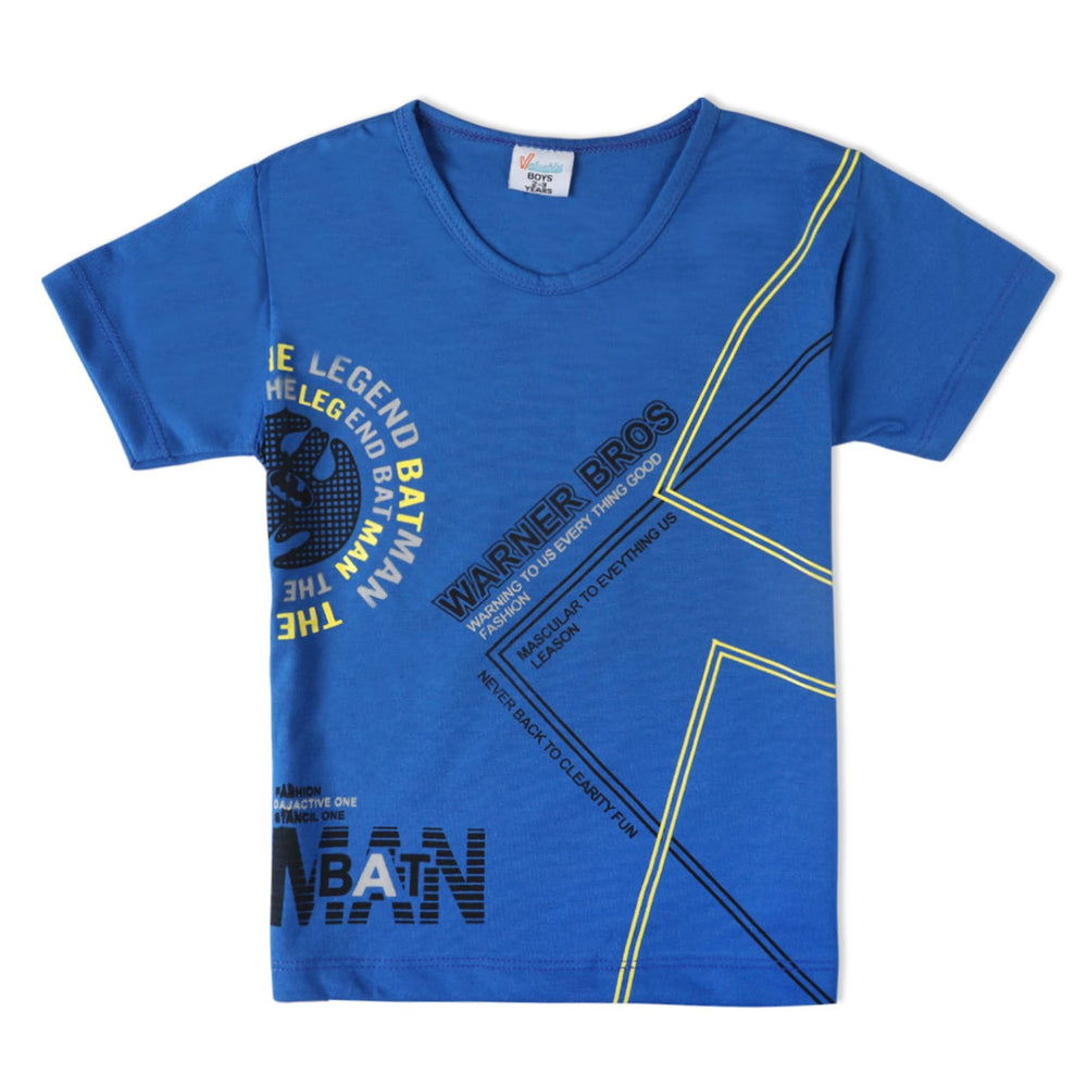 Valuable Boys Half Sleeves Suit - Royal Blue, Boys Sets & Suits, Chase Value, Chase Value