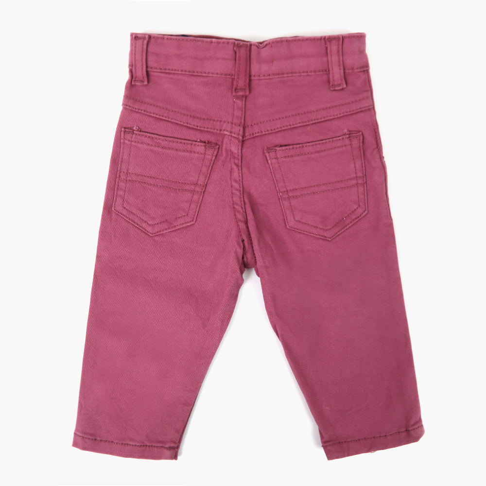 Newborn Girls Cotton Pant - Tea Pink, Newborn Girls Shorts Skirts & Pants, Chase Value, Chase Value