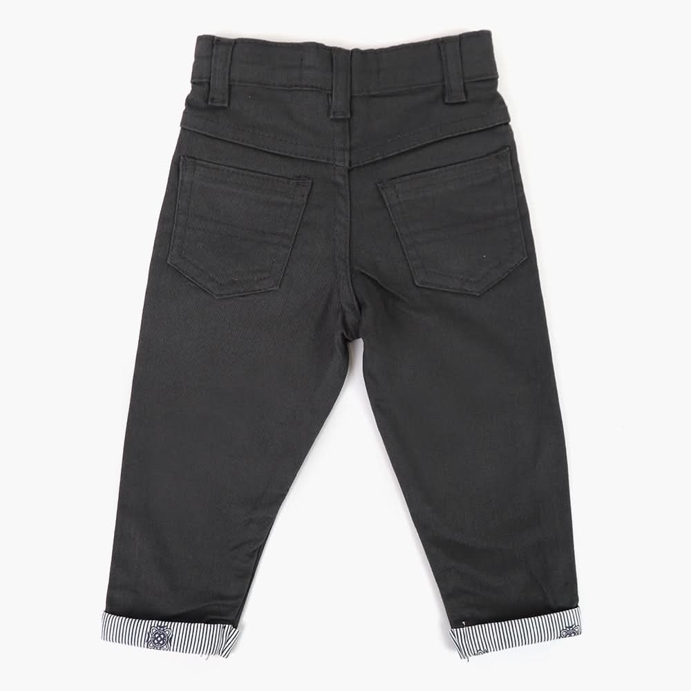 Newborn Girls Cotton Pant - Dark Grey, Newborn Girls Shorts Skirts & Pants, Chase Value, Chase Value