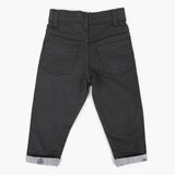 Newborn Girls Cotton Pant - Dark Grey, Newborn Girls Shorts Skirts & Pants, Chase Value, Chase Value