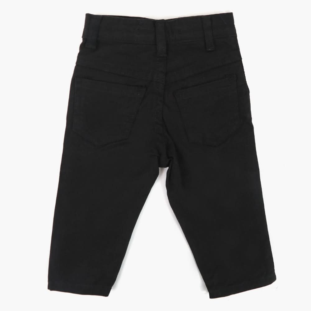 Newborn Girls Cotton Pant - Black, Newborn Girls Shorts Skirts & Pants, Chase Value, Chase Value