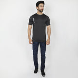 Men's Half Sleeves Round Neck T-Shirt - Black, Men's T-Shirts & Polos, Chase Value, Chase Value