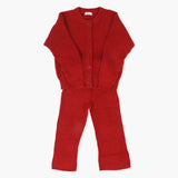 Girls Sweater Suit - Maroon, Girls Suits, Chase Value, Chase Value