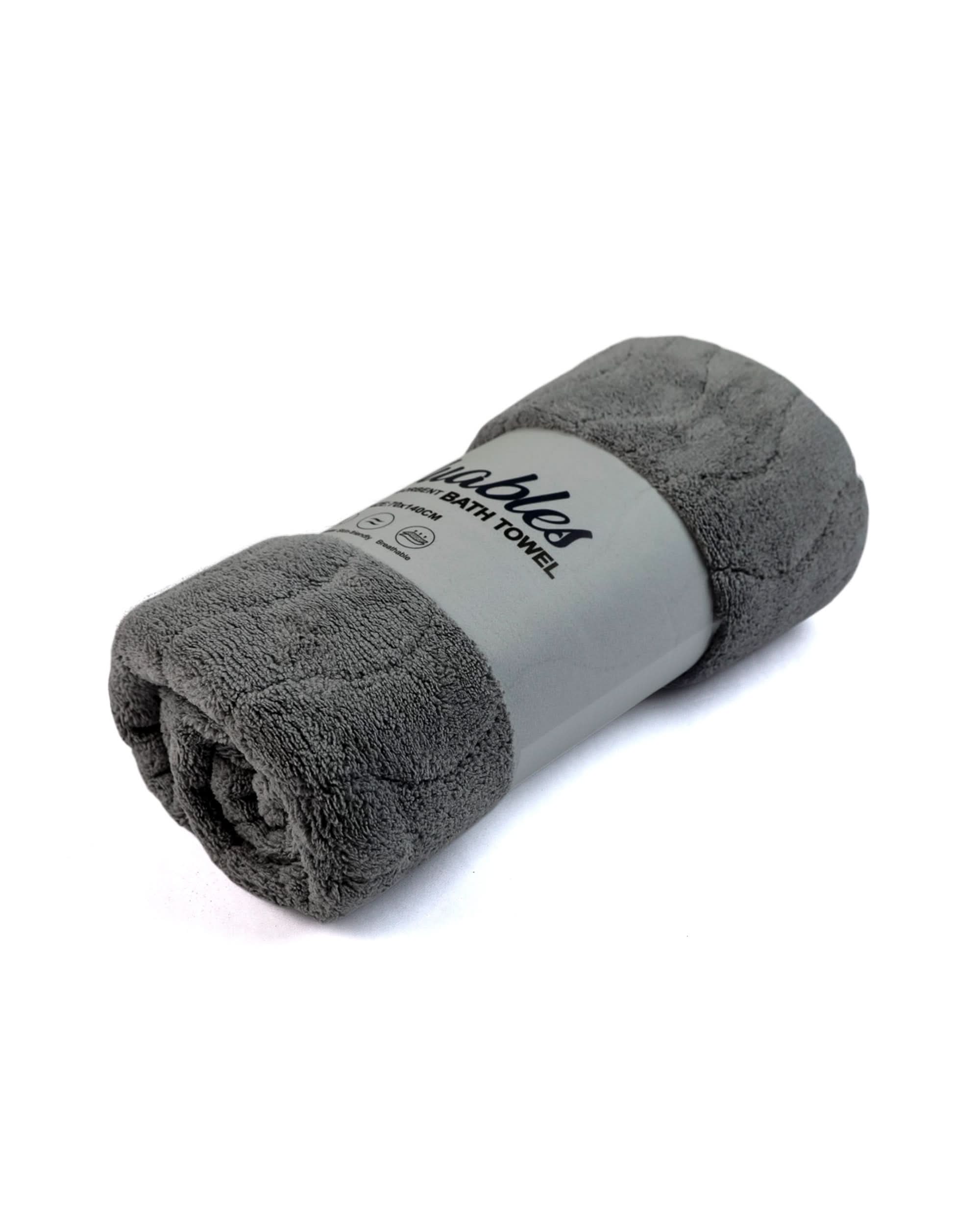 Valuables Fleece Piped Bath Towel- 70×140cm, Bath Towels, Chase Value, Chase Value