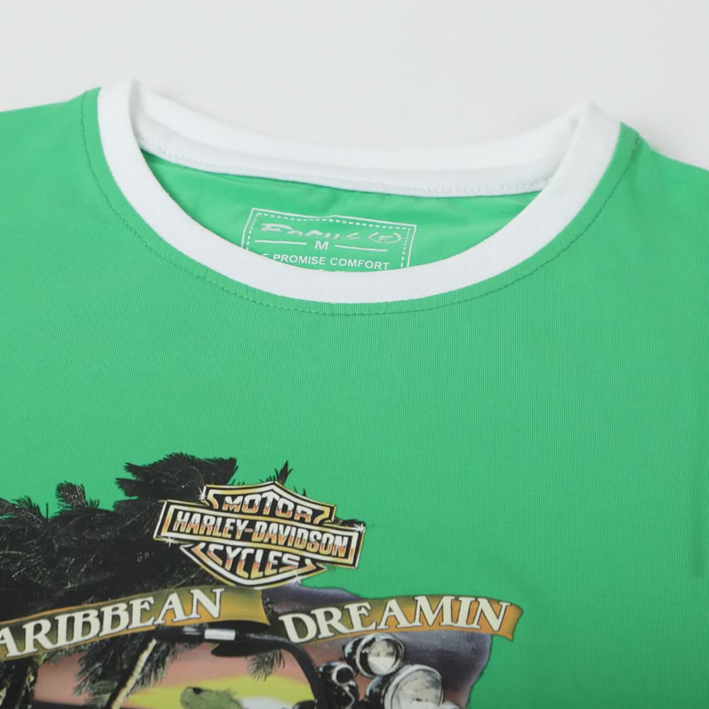 Boys Printed Half Sleeves T-Shirt - Green, Boys T-Shirts, Chase Value, Chase Value
