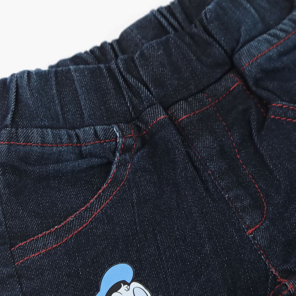 Newborn Girls Denim Pant - Dark Blue, Newborn Girls Shorts Skirts & Pants, Chase Value, Chase Value