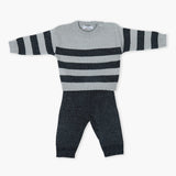 Newborn Boys Sweater Suit - Dark Grey, Newborn Boys Winterwear, Eminent, Chase Value