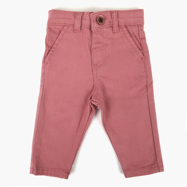 Newborn Girls Cotton Pant - Tea Pink, Newborn Girls Shorts Skirts & Pants, Chase Value, Chase Value
