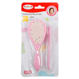 Mum Love Comb & Bursh Set - Pink, Kids Other Accessories, Chase Value, Chase Value