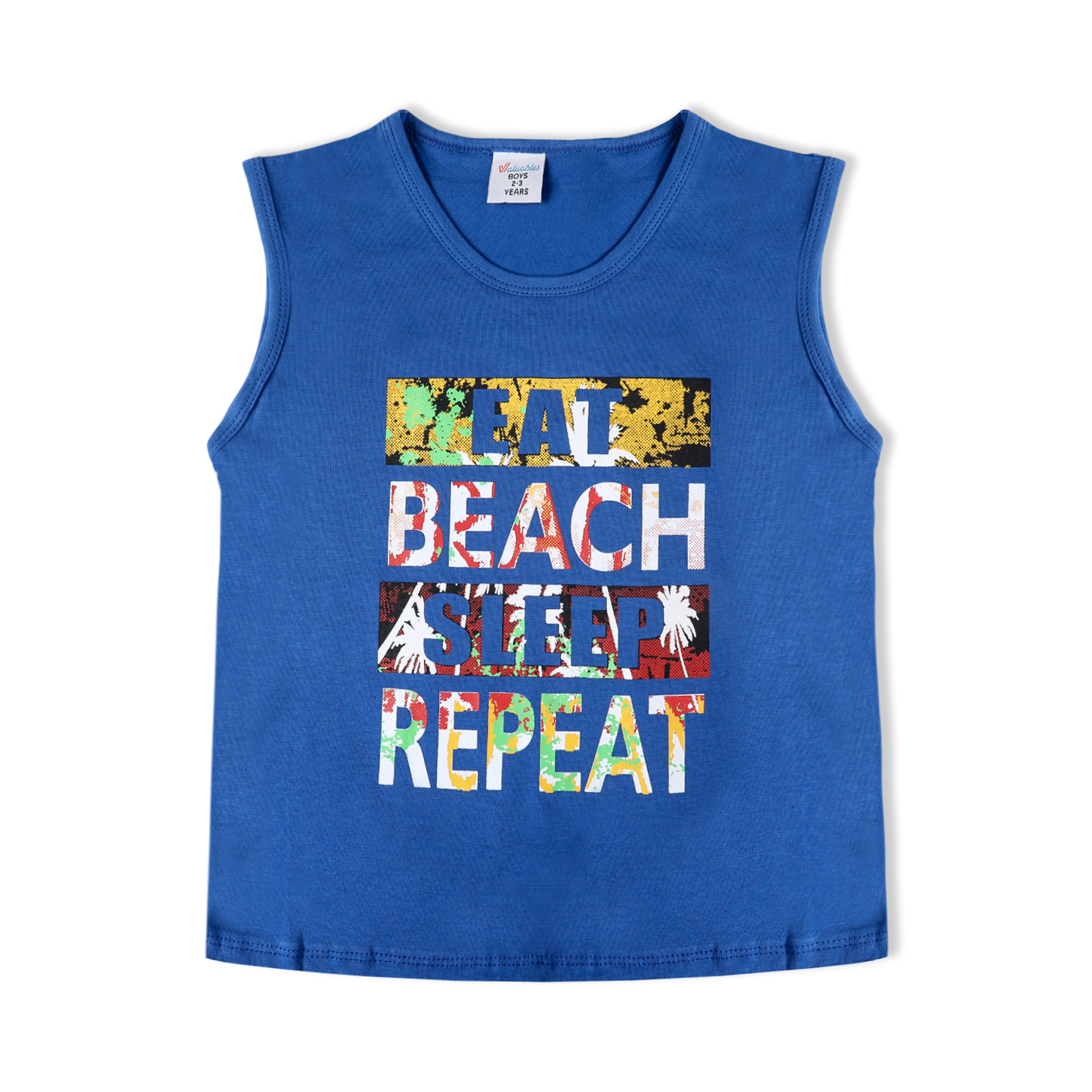 Valuable Boys Sando Suit - Royal Blue, Boys Sets & Suits, Chase Value, Chase Value