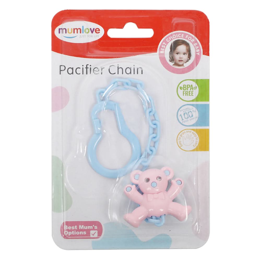 MomLove Pacifier Chain - Blue, Kids Other Accessories, Chase Value, Chase Value