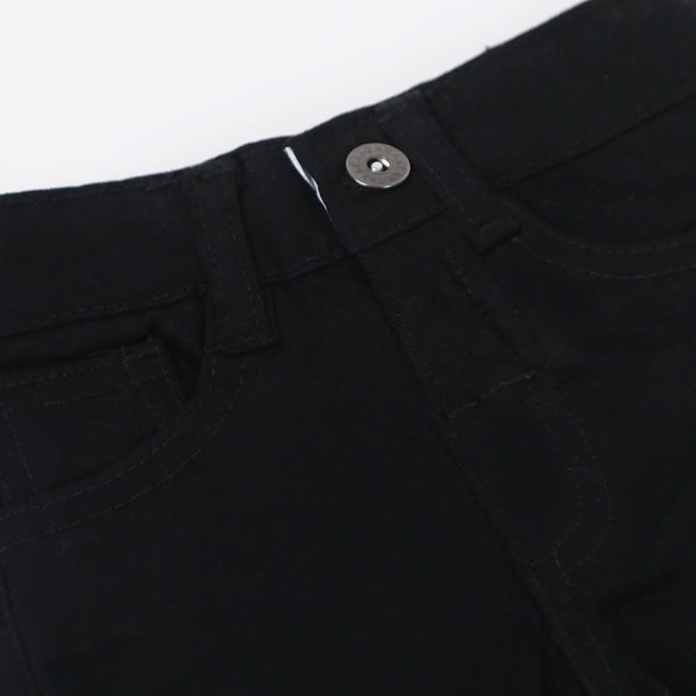 Newborn Girls Cotton Pant - Black, Newborn Girls Shorts Skirts & Pants, Chase Value, Chase Value