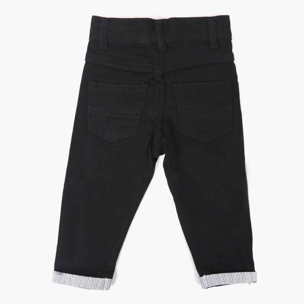 Newborn Girls Cotton Pant - Black, Newborn Girls Shorts Skirts & Pants, Chase Value, Chase Value