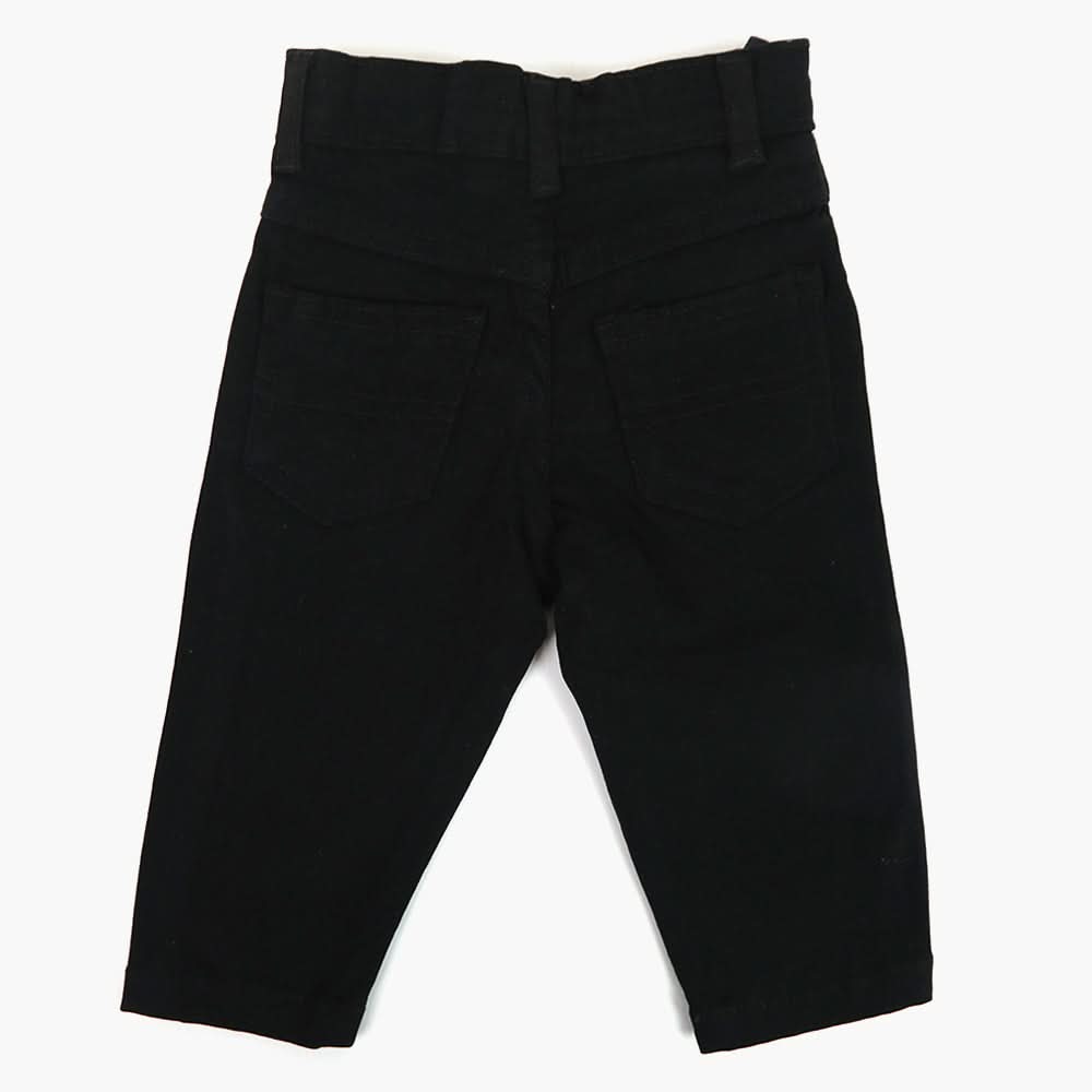 Newborn Girls Cotton Pant - Black, Newborn Girls Shorts Skirts & Pants, Chase Value, Chase Value