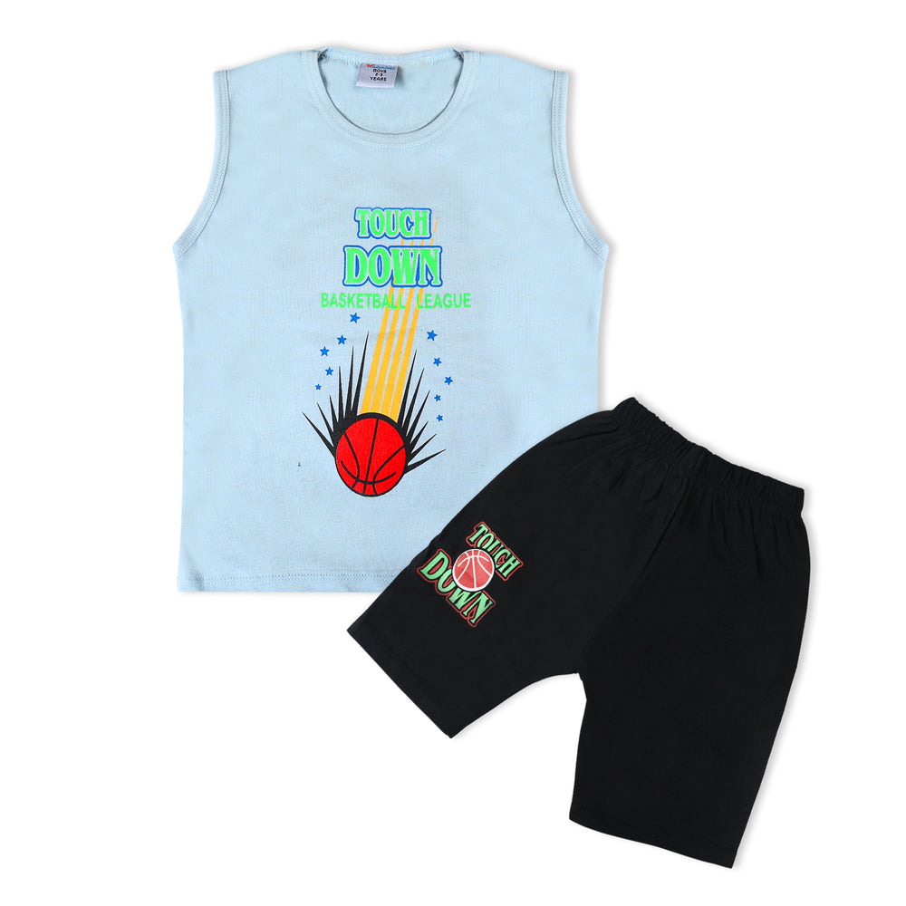 Valuable Boys Sando Suit - Light Blue, Boys Sets & Suits, Chase Value, Chase Value