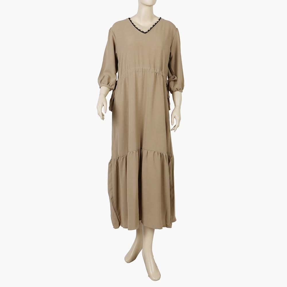 Women's Western Long Maxi - Brown, Women T-Shirts & Tops, Chase Value, Chase Value