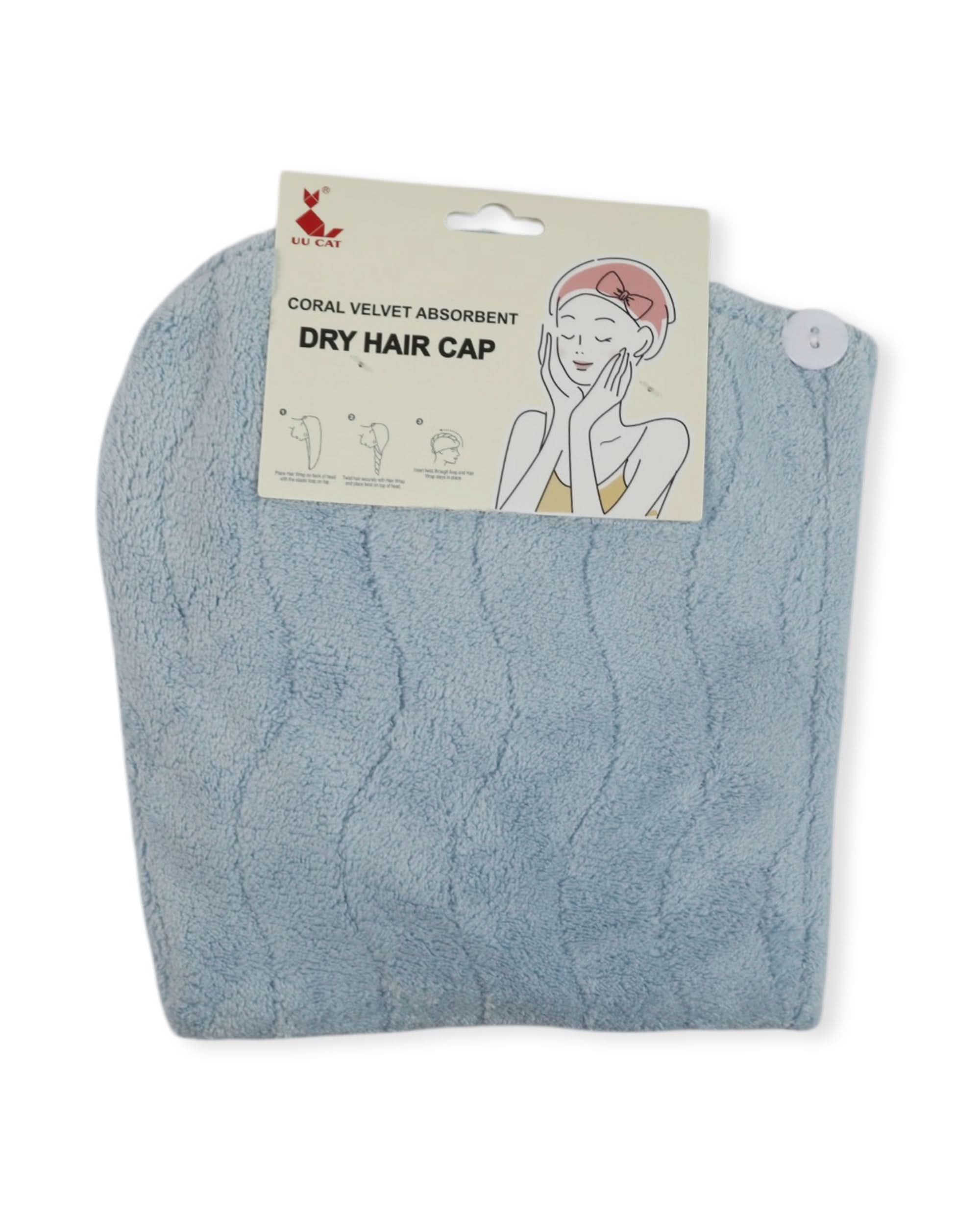 Coral Fleece Hair Drying Cap, Bath Robes, Chase Value, Chase Value