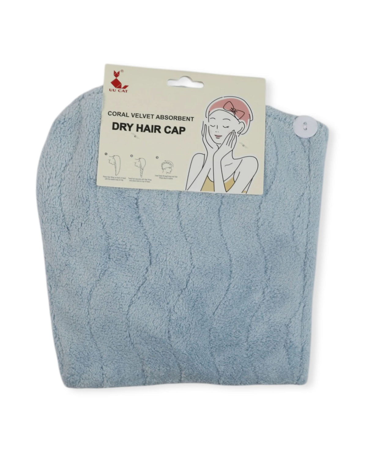 Coral Fleece Hair Drying Cap, Bath Robes, Chase Value, Chase Value
