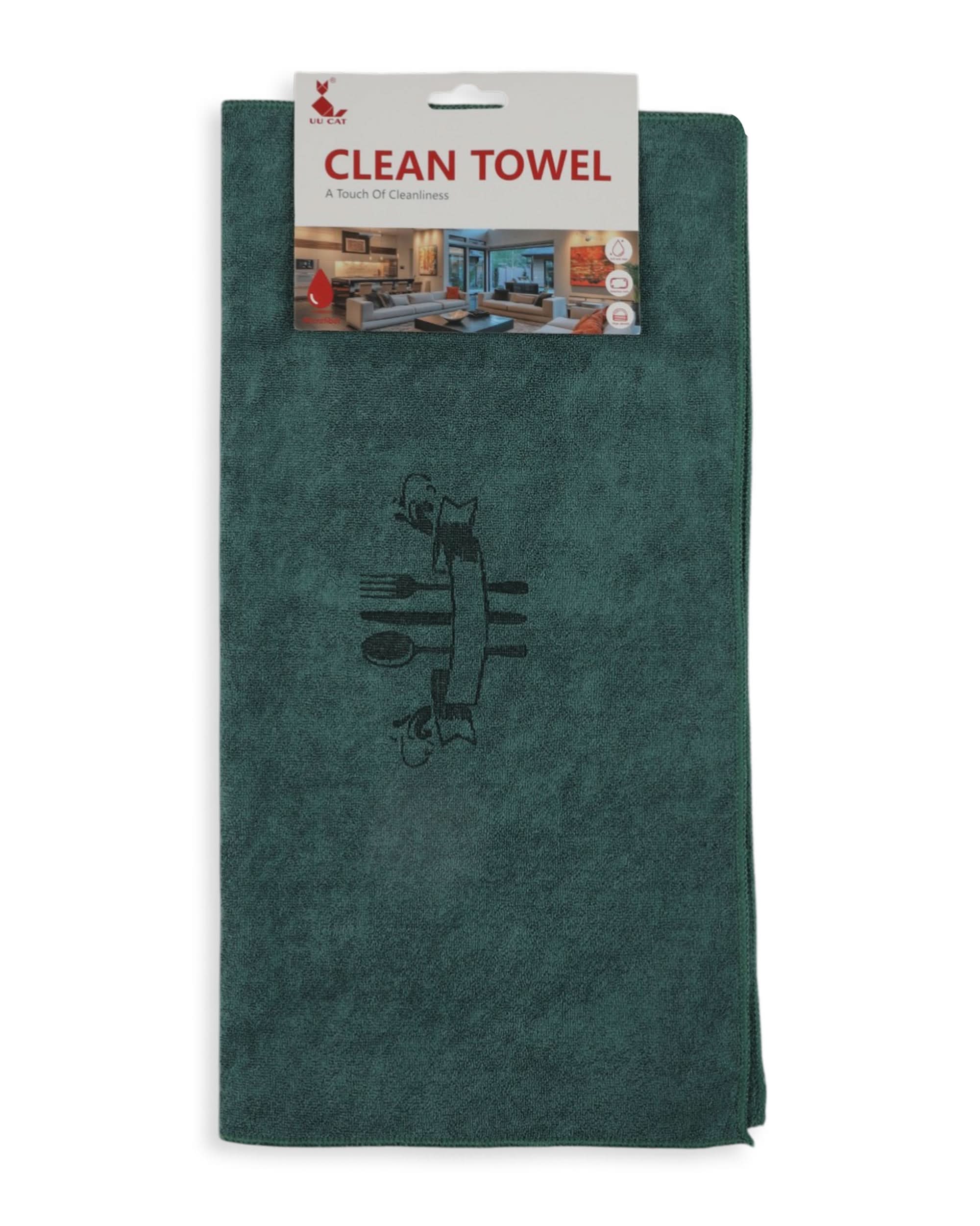 Cleaning Towels 1Pc – 40×40 cm, Kitchen Towels, Chase Value, Chase Value