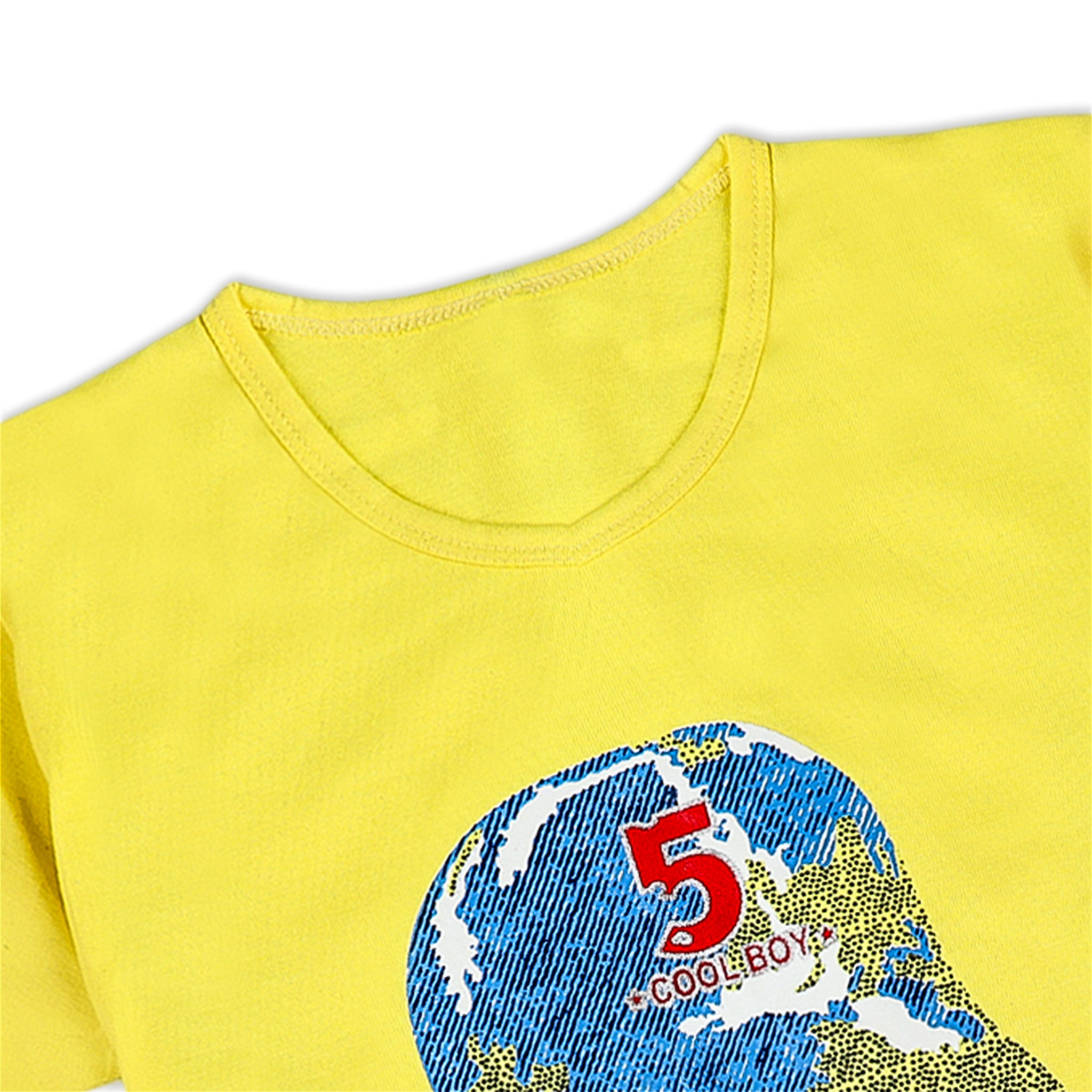 Valuable Boys Half Sleeves Short Suit - Yellow, Boys Sets & Suits, Chase Value, Chase Value