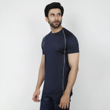 Men's Half Sleeves Round Neck T-Shirt - Navy Blue, Men's T-Shirts & Polos, Chase Value, Chase Value
