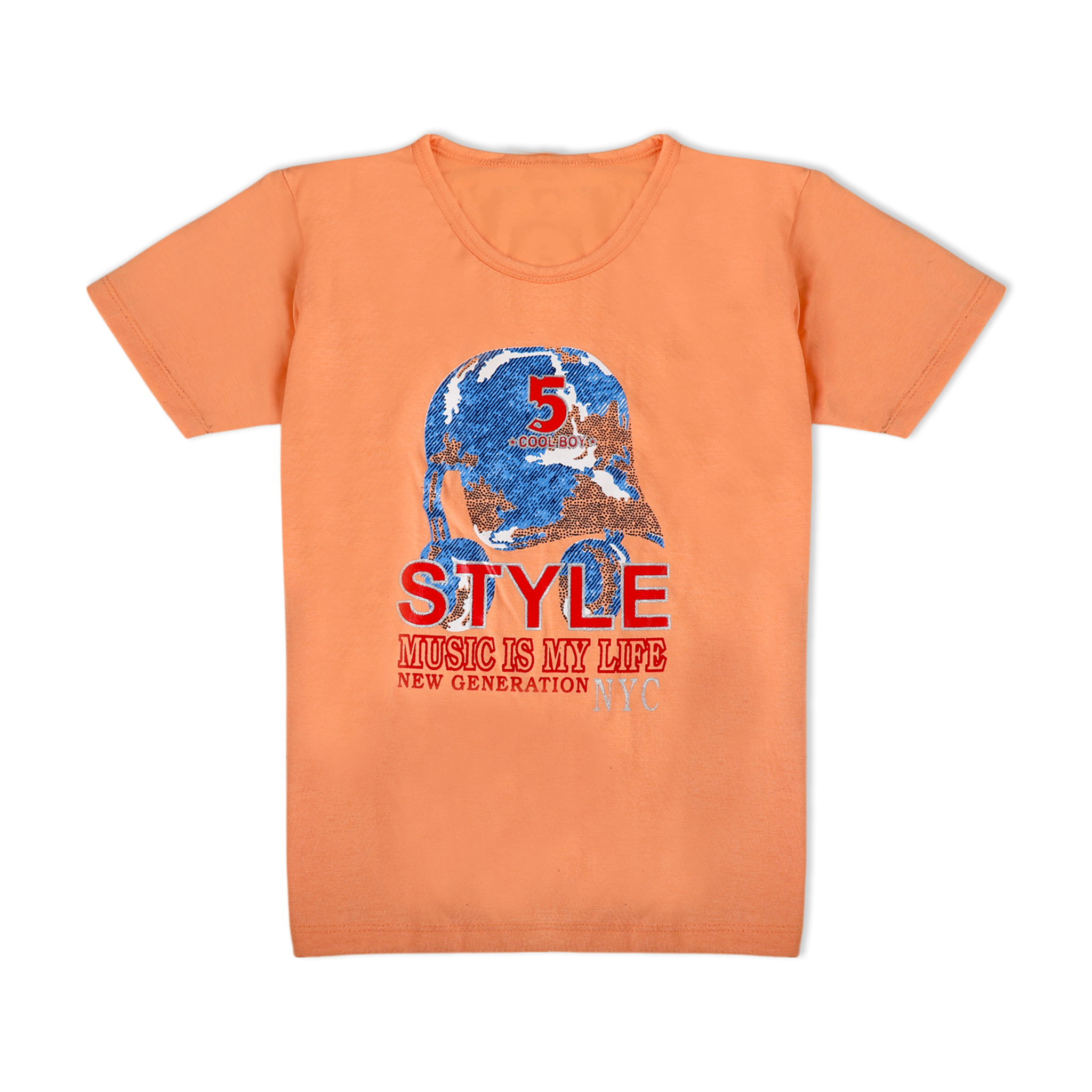 Valuable Boys Half Sleeves Short Suit - Orange, Boys Sets & Suits, Chase Value, Chase Value