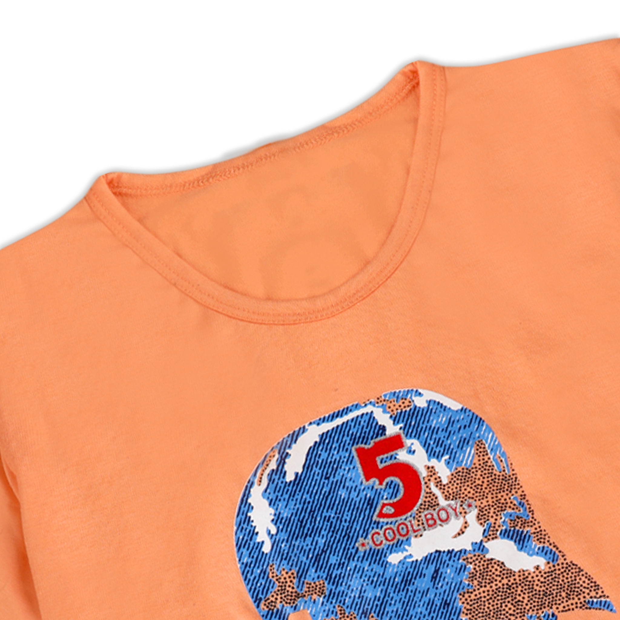 Valuable Boys Half Sleeves Short Suit - Orange, Boys Sets & Suits, Chase Value, Chase Value