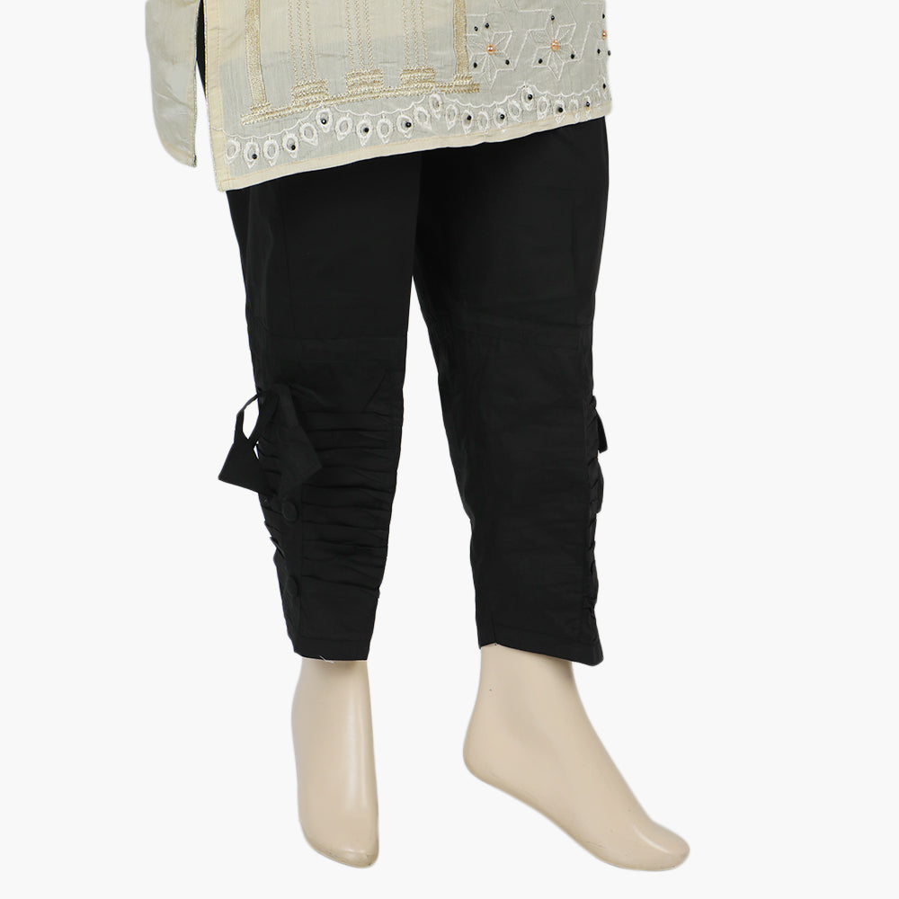 Women's Fancy Trouser - Black, Women Pajamas, Chase Value, Chase Value