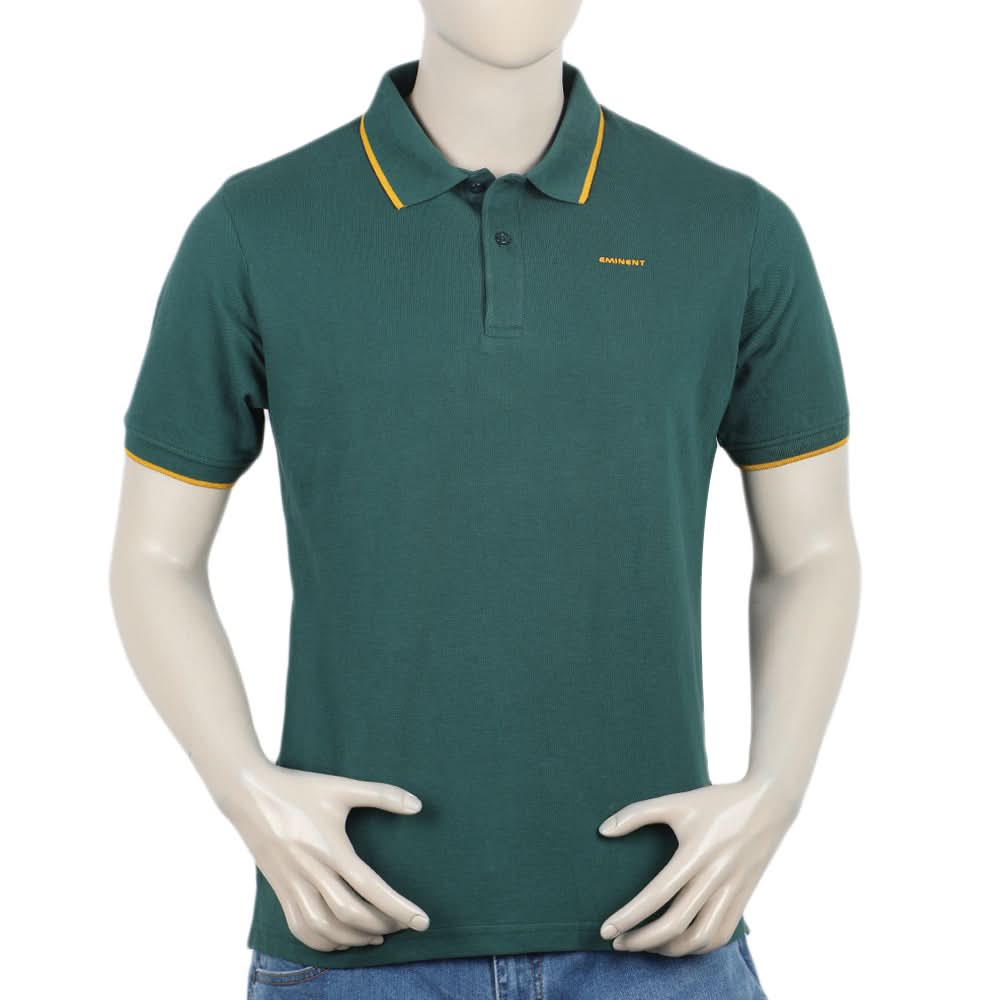 Eminent Men's Polo Half Sleeves T-Shirt - June Bug, Men's T-Shirts & Polos, Eminent, Chase Value