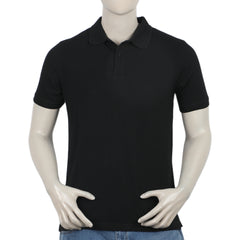 Eminent Men's Basic Polo T-Shirt - Black