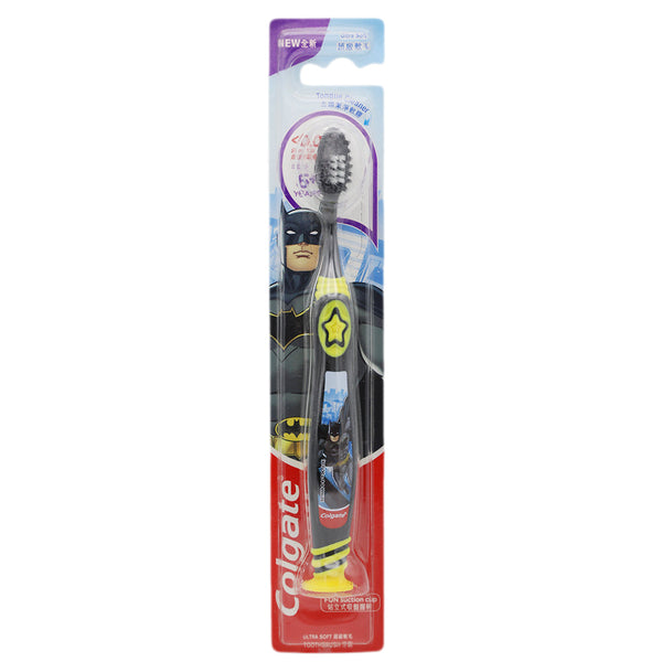 Colgate Kids Tooth Brush Batman - Yellow Grey, Beauty & Personal Care, Oral Care, Chase Value, Chase Value